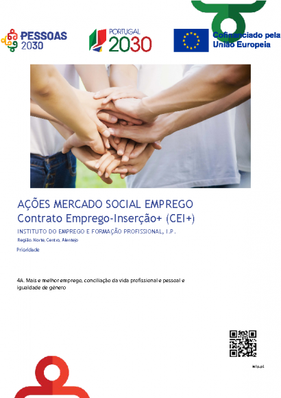 Cartaz IEFP A&ccedil;&otilde;es Mercado