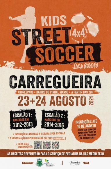 Kids Street Soccer 4x4 na Carregueira