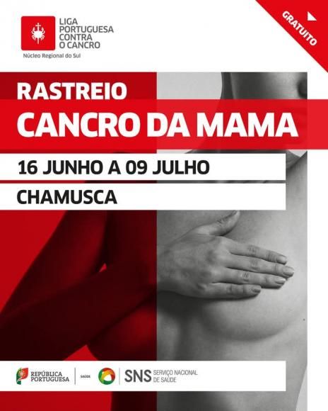 Rastreio gratuito do Cancro da Mama- Munic&iacute;pio da Chamusca