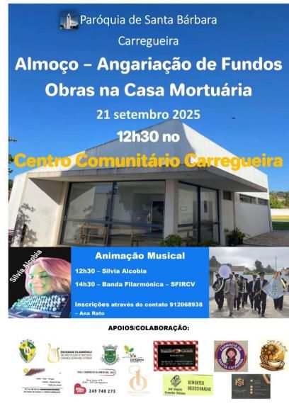 Paróquia Santa Bárbara- Almoço para Angariação Fundos para Obras na casa mortuária