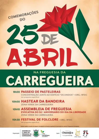 25 de ABRIL &ndash; 52.&ordm; ANIVERS&Aacute;RIO DO DIA DA LIBERDADE