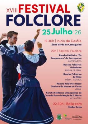 XVIII Festival Folclore do Rancho Folcl&oacute;rico "Os Camponeses" da Carregueira