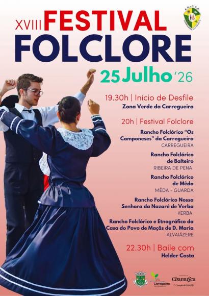 XVIII Festival Folclore do Rancho Folcl&oacute;rico "Os Camponeses" da Carregueira