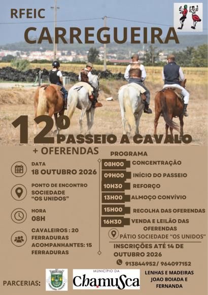 12&ordm; Passeio a Cavalo - RFEIC