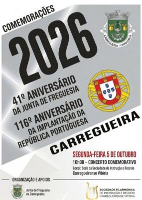 Comemora&ccedil;&otilde;es do 5 de Outubro na Freguesia da CARREGUEIRA