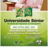 Inscri&ccedil;&otilde;es Universidade S&eacute;nior ano letivo 2026/2027