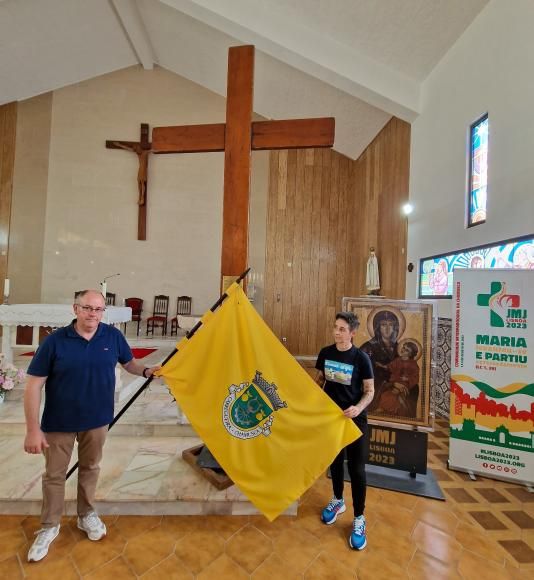 Peregrina&ccedil;&atilde;o dos s&iacute;mbolos da Jornada Mundial da Juventude 