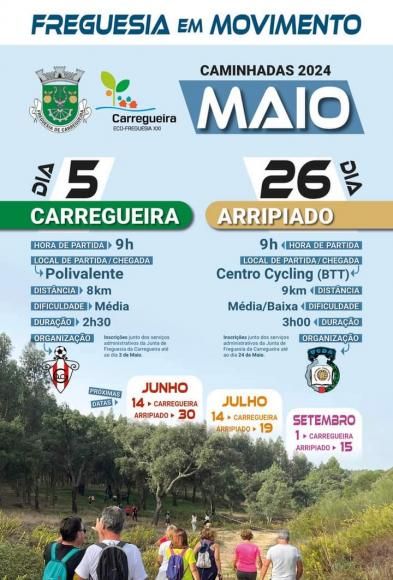 Freguesia em Movimento: Caminhadas para um Estilo de Vida Saud&aacute;vel