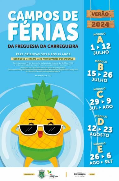 Campos de F&eacute;rias 2024 na Carregueira