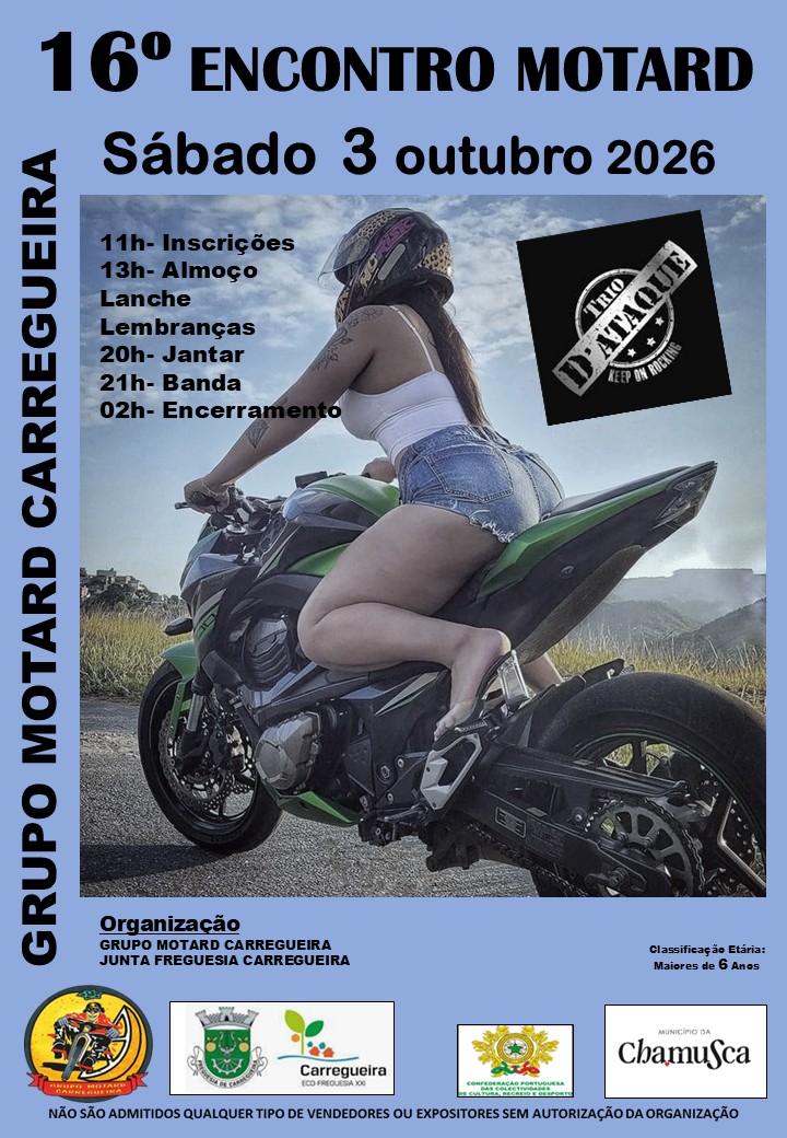16&ordm; Encontro Motard Carregueira- GMC