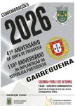 Comemora&ccedil;&otilde;es do 5 Outubro na FREGUESIA DA CARREGUEIRA