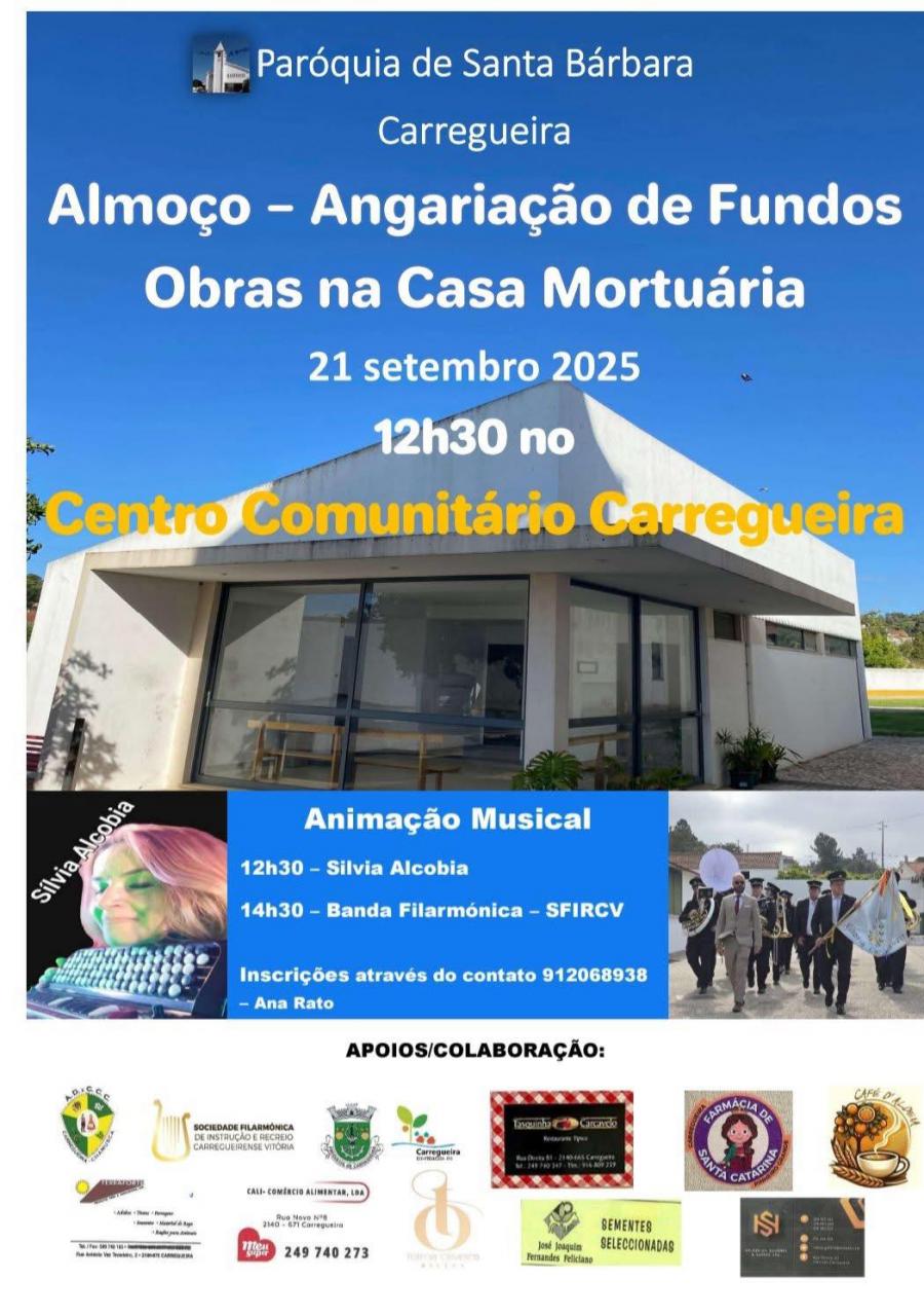  Paróquia Santa Bárbara- Almoço para Angariação Fundos para Obras na casa mortuária