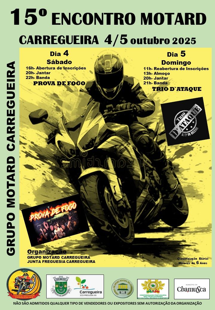 15º Encontro Motard do Grupo Motard da Carregueira